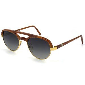 Round vintage sunglasses by Krizia, Italy